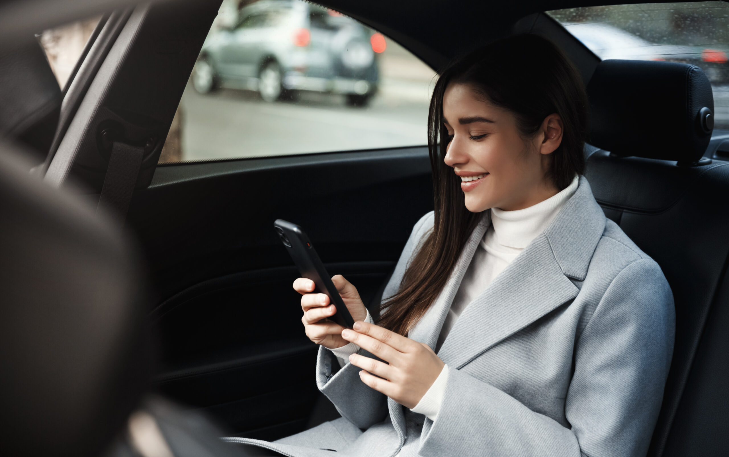 Uber driver rear-ended