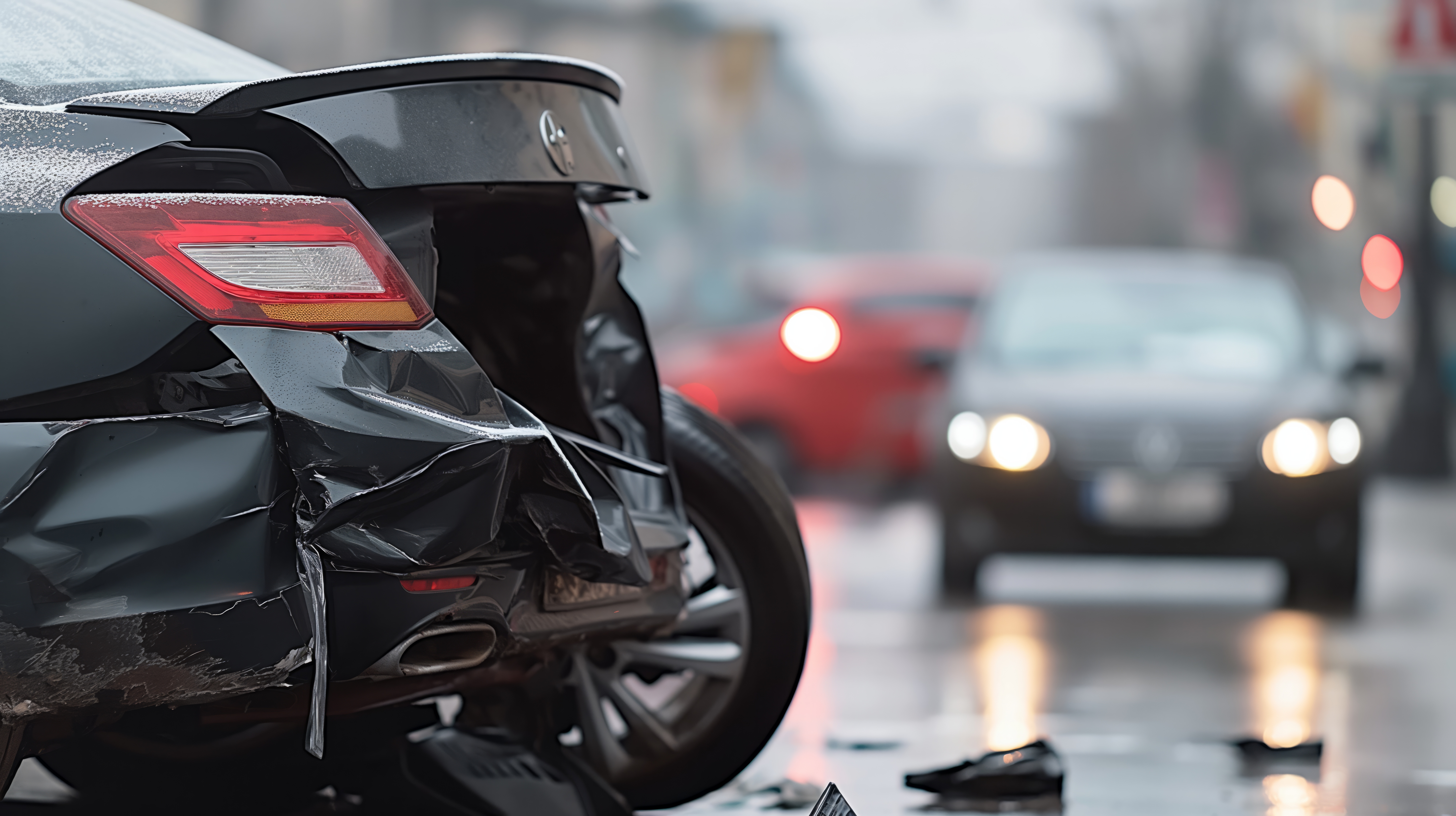 rear-end collision claims in California