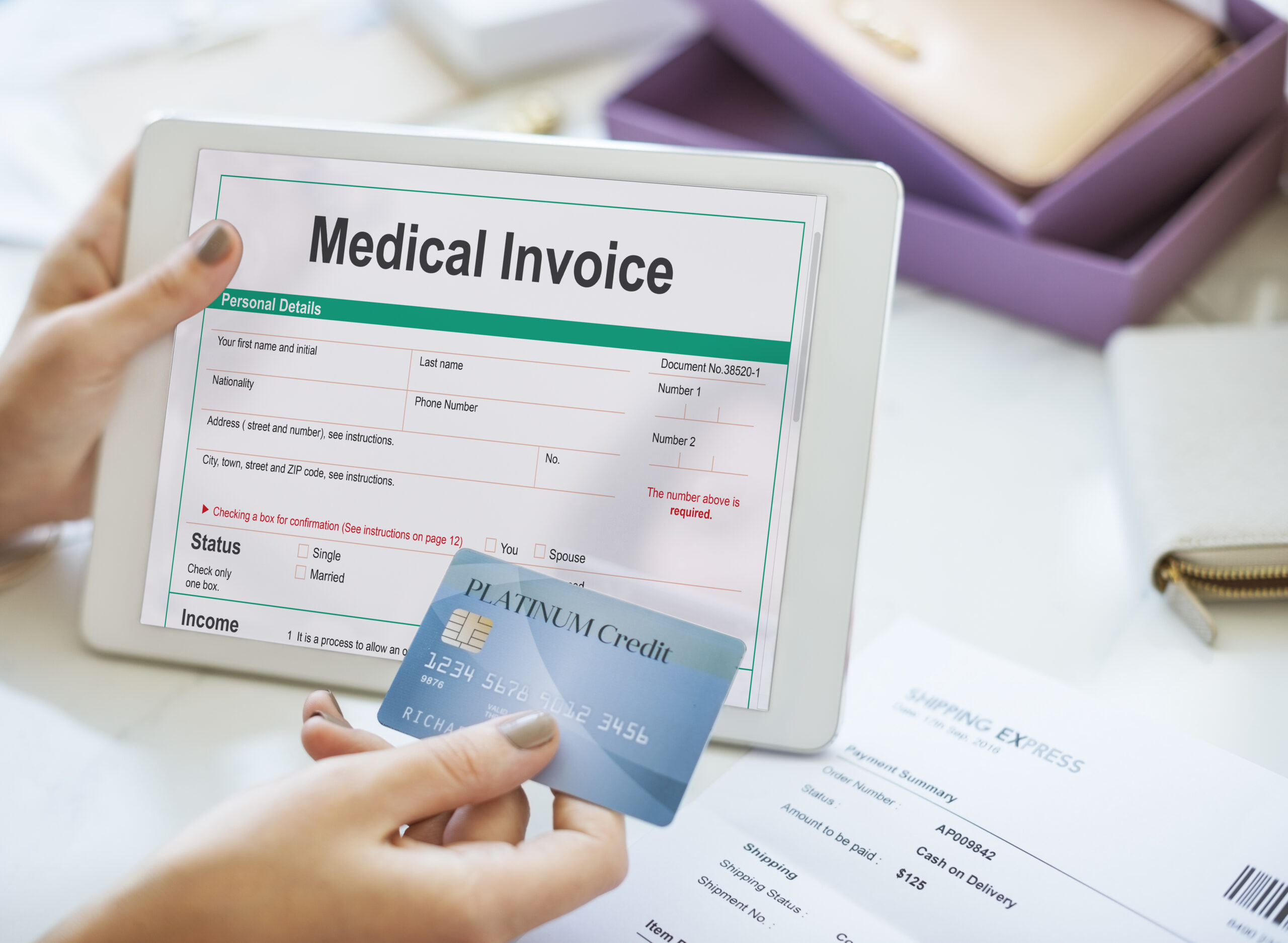 medical bills after a car accident