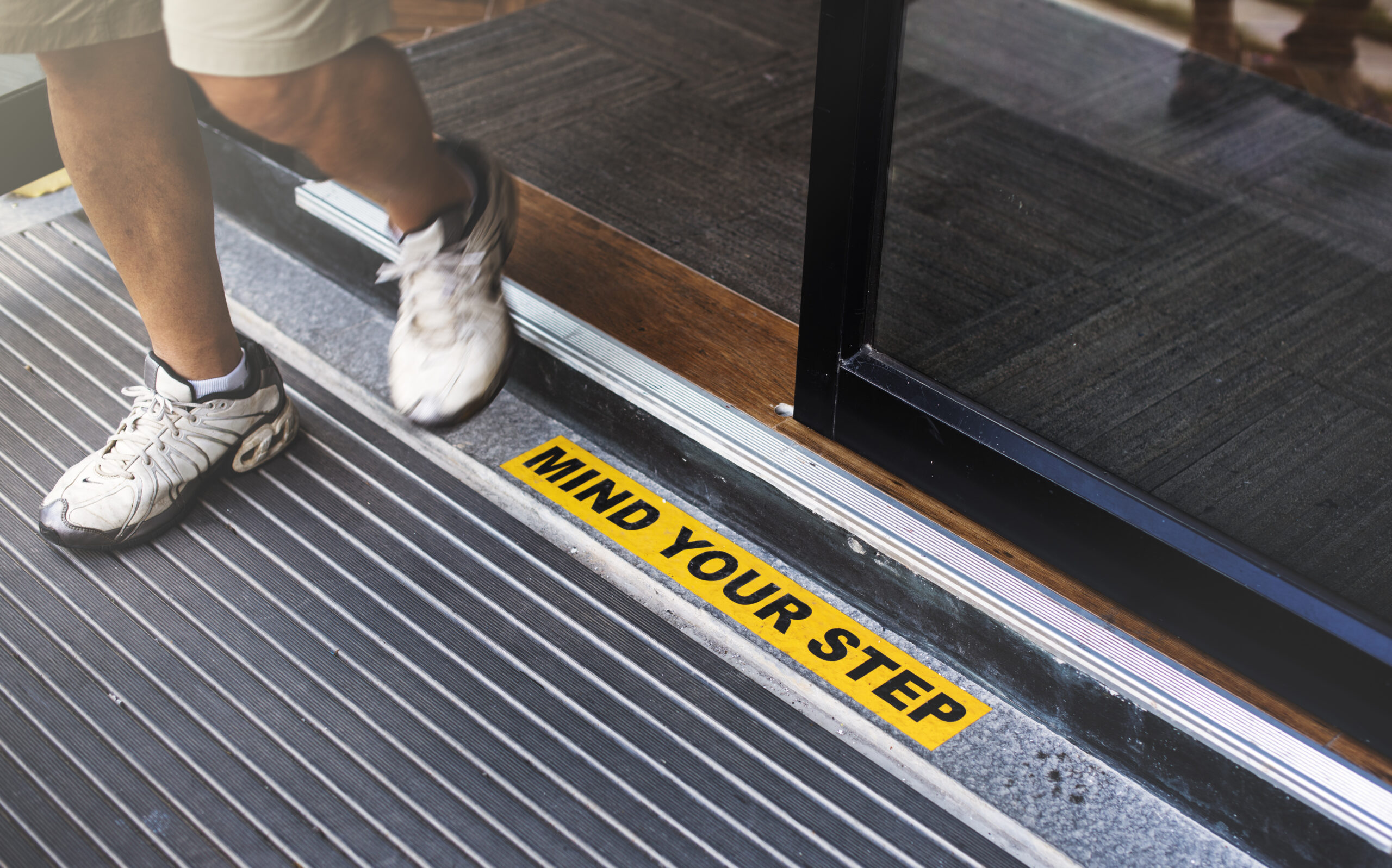 strong slip and fall case